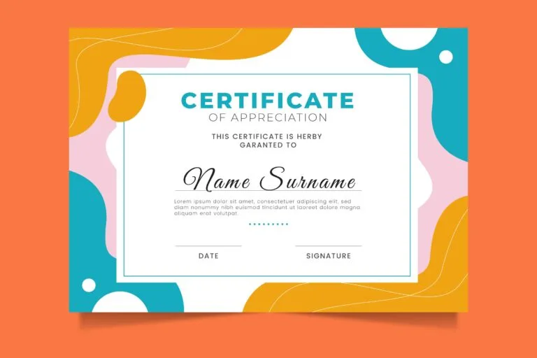 certificado