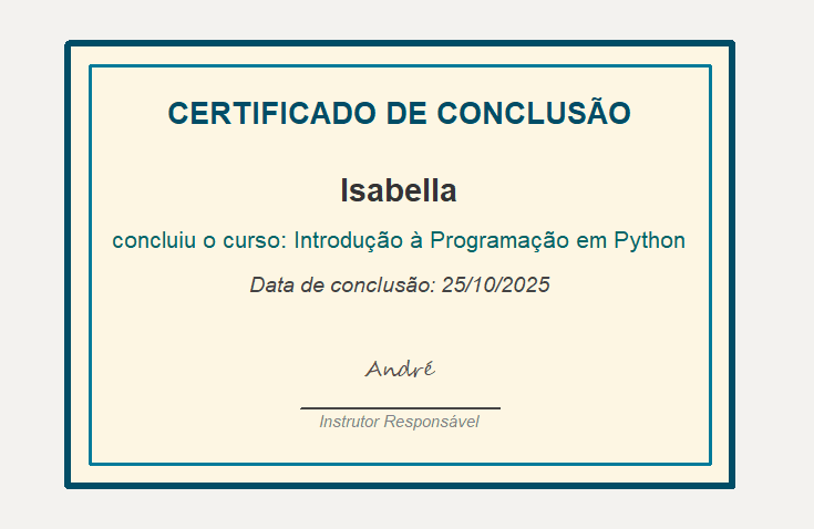 certificados