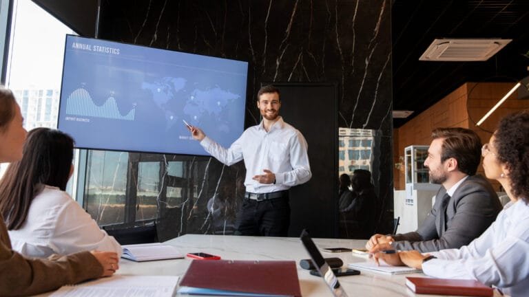 Como Criar uma Apresentação Empresarial com IA