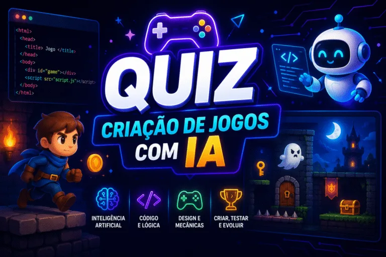 QUIZ – CRIAÇÃO DE JOGOS COM INTELIGÊNCIA ARTIFICIAL