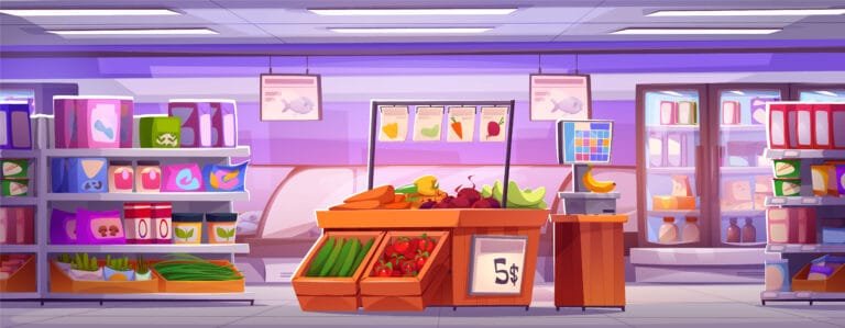 Sistema de compras de supermercado em C
