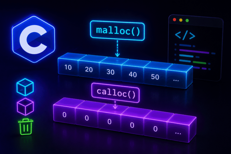 Aprendendo malloc() e calloc() em C