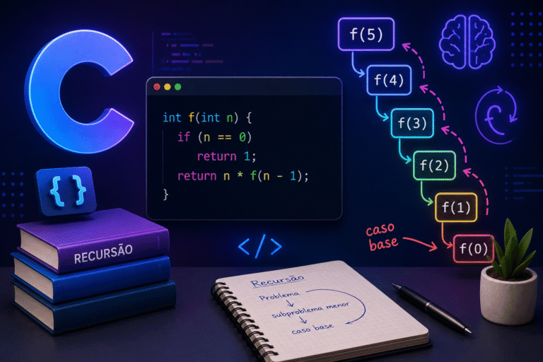 Desafios Práticos com Função Recursiva em C