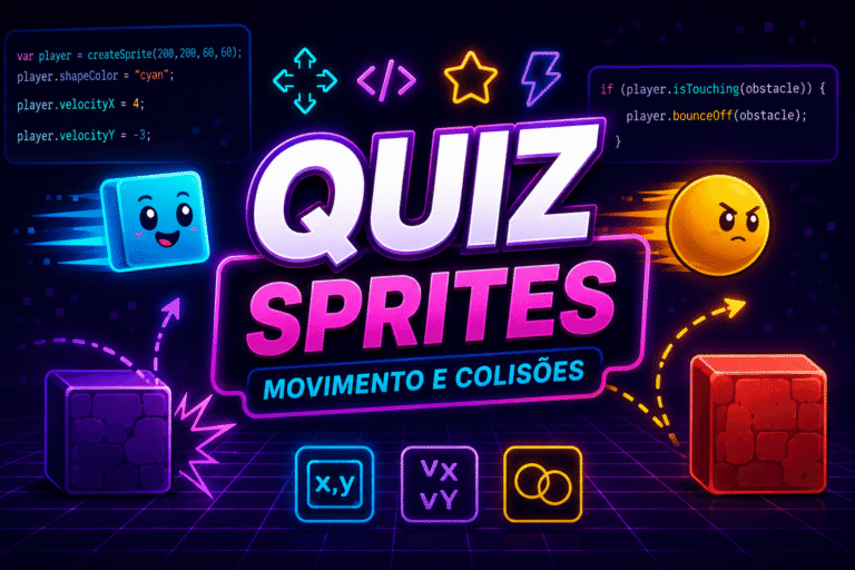 QUIZ – Sprites: Movimento e Colisões em JavaScript